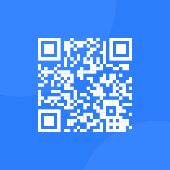 QR code to visit Frontend Mentor's website